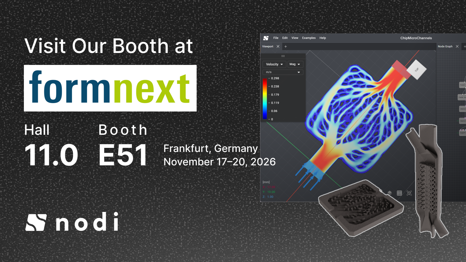 Nodi to Exhibit at Formnext 2026 in Frankfurt